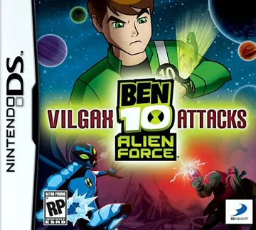 Ben 10 - Alien Force - Vilgax Attacks (USA) (En,Fr,De,Es,It) box cover front